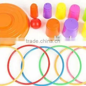 Hottest Throwing Colorful Ring Circle, Plastic Toy for Children,parents-kids' Sports Toys thumbnail-3