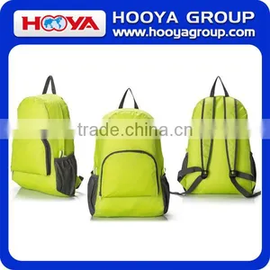 Big Capacity The Portable Zipper Soild Nylon Daily Travel Backpacks Shoulder Bags Folding Bag thumbnail-5