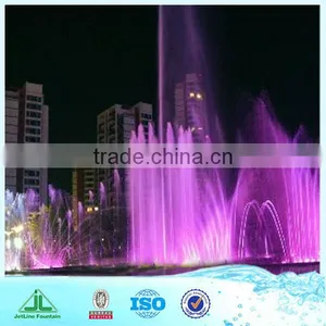 Music Water Fountain in a Lake, City Park of Wenzhou thumbnail-4