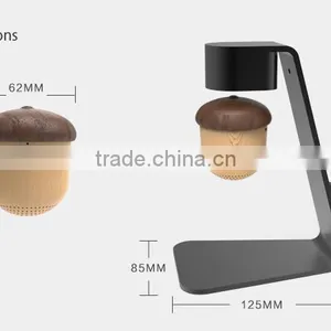 2017 Cheap Newest Mini Pine Cone Levitation Floating Bluetooth Speaker thumbnail-3