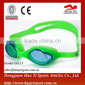 Silicone Gaskets Soft Headstrap Waterproof Swimming Goggles thumbnail-3