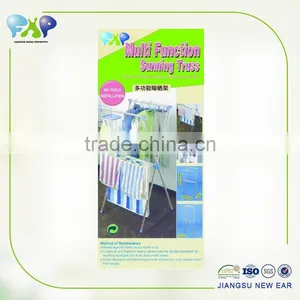 Floor Standing Multifunctional Aluminum Clothes Hanger Rack thumbnail-1