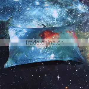 Stunning Multi Color Galaxy Theme Hd Digital 3d Bed Linen Set thumbnail-5