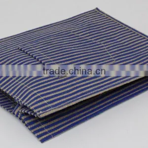 Hot One Color Allover Strip Print Male Hifashionable Tote Bag With Pocket - pp Laminated Jute Fabric thumbnail-6