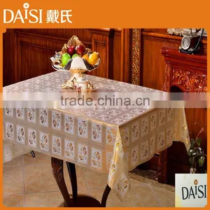Custom Vinyl Tablecloths Home Decorative Table Cloth Wipe Easy Tablecloths thumbnail-1