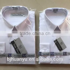 Men Handsome White Lumi Dark T/C Dress Shirt 2015 thumbnail-1