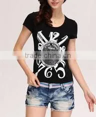 2013 Latest Design Ladies Jeans Shorts thumbnail-1