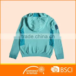 Cheap Promotional Stocklot Floral Print Front Jacket Child Girl Hoodies thumbnail-2