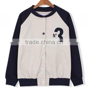 Custom Tee New Varsity Women Baseball Sport Jackets thumbnail-1