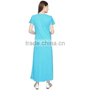 OEM Service Max Long Woven Maternity Dress Korean Style Maternity Dress thumbnail-4