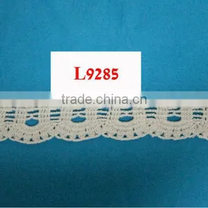 Machine Crochet Cotton Lace Trim thumbnail-1