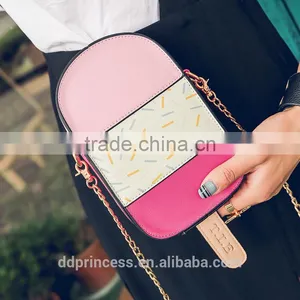 Summer Girls Clothing Mini Cheap T-shirt Bag 3 Colors Food Fancy Lazy Bag thumbnail-6