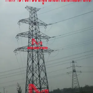 MEGATRO 110KV 1D4 SJ1 DC Angle Tension Transmission Tower thumbnail-1
