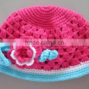 Hand Made Cotton Baby Hats thumbnail-1