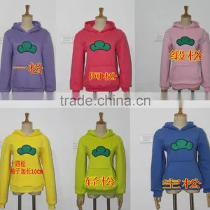 Walson Osomatsu-san Matsuno Ichimatsu Hoodie Sweater Cosplay Costume Coat 5 Colors thumbnail-1