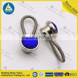 Manufacturer Directly Supply Metal Button Extenders With Beautiful Decoration Diamond in Individual Package thumbnail-4