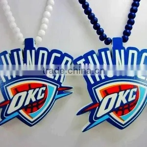 Hiphop Style Wooden Necklace Acrylic Chain Pendant thumbnail-1