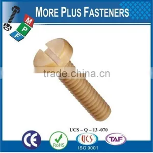 Made in Taiwan Black Nylon Pan Phil Yellow Finished Slotted White Phil Pan Head Nylon Plastic Screw thumbnail-3