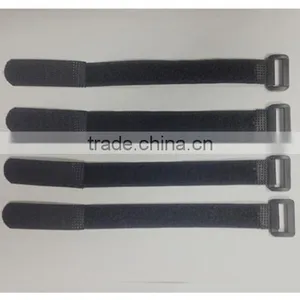 Manufacture Custom Adjustable Hook and Loop Belt With Buckle thumbnail-4