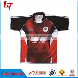 Team Set Custom Rugby Jersey, Short / Long Sleeves Sublimated Rugby Wear With Embroidery thumbnail-2