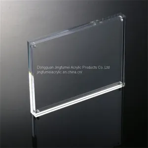 Bedroom Desktop Photo Frame Set Lucite Picture Display Vertical Photo Holder thumbnail-3