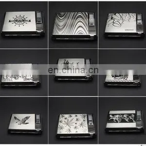 67220 Men Multi-functional USB Charging Lighter Cigarette Case thumbnail-1