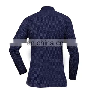 Men's Classic Dress Shirt Custom Made Casual Slim Fit Shirt thumbnail-3