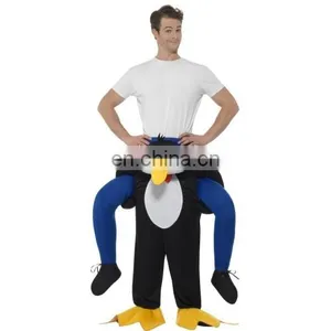 Funny Halloween Carnival Party Piggyback Ride On Penguin Costume thumbnail-1