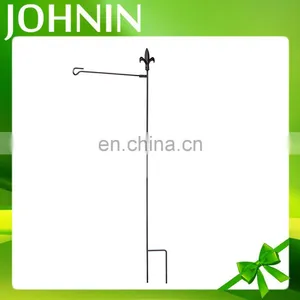 Fast Shipping Good Quality Custom Durable Decorative Iron Garden Flag Stands thumbnail-4