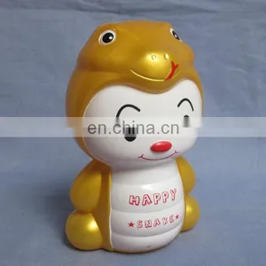 Money Box Snake Animal Shape Plastic Coin Banks thumbnail-1