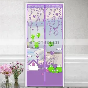 New Arrival Magnetic Screen Door With 2 Pcs Long Mganets Build in it for Mosquito Net Protect From Insects thumbnail-1