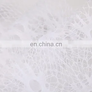 2015 Most Popular Packing Material Organza Sequence Lace Fabric Flower Mesh Netting Roll thumbnail-5
