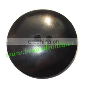 Handmade Wood Buttons, Size : 6x45mm BTWDR008 thumbnail-1