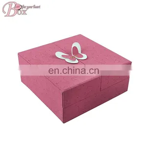 The Book Cover Jewelry Pink Loveliness Earrings Necklace Box thumbnail-6