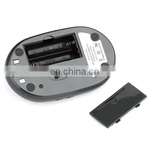 Dropshipping MZ-012 2.4G 1200 DPI Wireless Rechargeable Optical Mouse With 3 Ports USB HUB / Charging Dock thumbnail-6