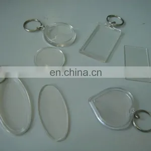 Clear or Photo Holder Custom Shape Acrylic Keychain thumbnail-2