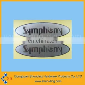 0.1mm Metal Black Letter Sticker thumbnail-3