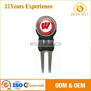 High Quality Eco-friendly Golf Repair Tool With 3/4 Ball Marker Set thumbnail-1
