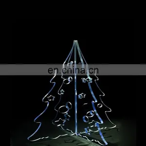 Hot Sale Chrismas Gift LED Acrylic Christmas Tree thumbnail-2