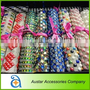 Pretty Crystal Rhinestone Mesh for Garment thumbnail-1