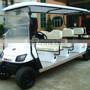 AGM BATTERY Power New Electric Shuttle Bus for Sale With 4.4KW 48V Motor thumbnail-4