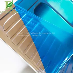 Clear Blue Self Adhesive PE Stainless Steel Protective Film thumbnail-3