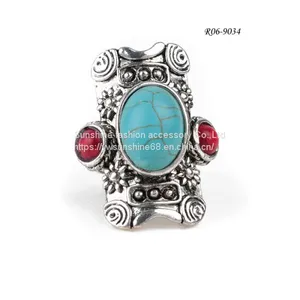 Rhinestone R06-9034 Resin Rings Rhinestone Ring Set thumbnail-2