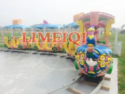 Hot Sale for Kids Outdoor/indoor Playground Track Train Viking Train thumbnail-1