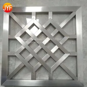 Modern Design Stainless Steel Material Decorative Laser Cut Railing Panel Room Divider thumbnail-5
