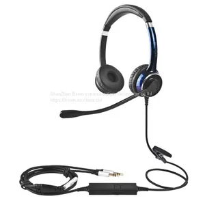 China Beien FC22 PC Business Telephone Headset for Call Center Customer Service Multimedia Teaching Headset thumbnail-1