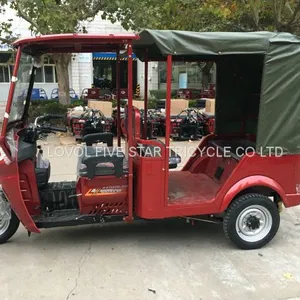 Gasoline Tricycle Cargo Loader Lovol Three Wheeler Passenger Tricycle Okada Tuktuk thumbnail-5