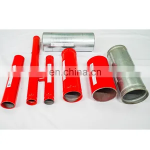SCH40 4'' New Red Painted Grooved Fire Fighting Seamless Steel Pipe thumbnail-7
