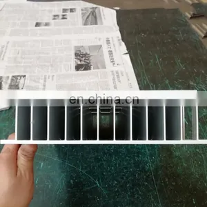 Clear 6063-T5 Aluminum LED Heat Sink Extrusion Profiles With Tapping / Stamping thumbnail-4