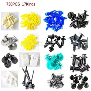 Wholesale 730Pcs Car Fastener Box Auto Plastic Clips Fasteners For Car thumbnail-1